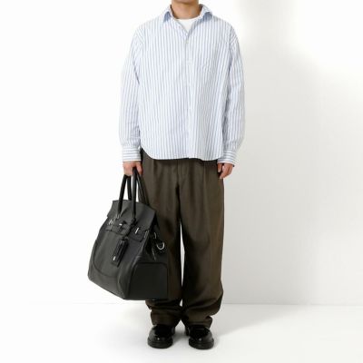 ボストンバッグ（トープの正面）