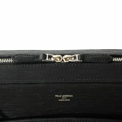 ペッレモルビダCA201-ブリーフバッグ(1室タイプ) BLACK(BLACK