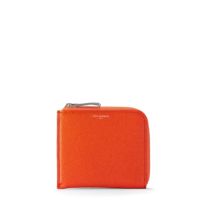 ミニ財布（オレンジの正面）