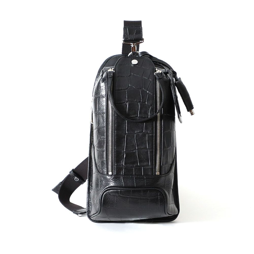 PELLE MORBIDA - 【BEKKU HOMME 別注】 クロコダイル型押し