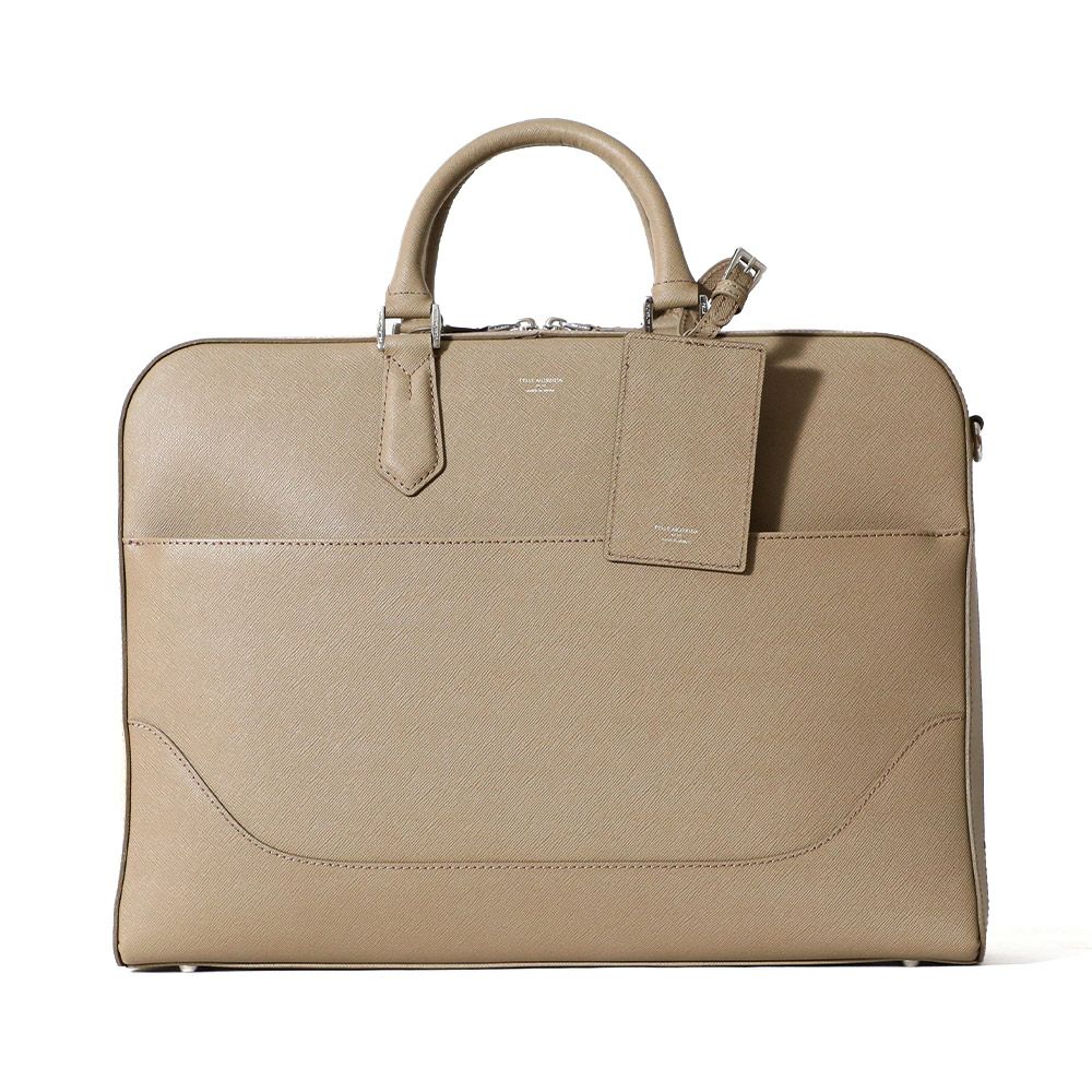 ブリーフバッグ（トープの正面）