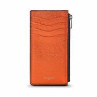 薄型ミニ財布（ホワイトの正面）