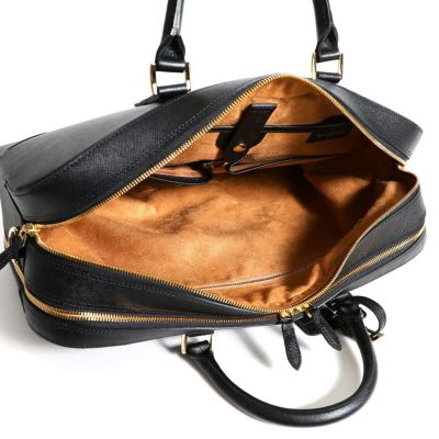 CA014A-BK-ブリーフバッグ(2室タイプ)BLACK×GOLD/BLACK×MATTE CA014A-BK-ブリーフバッグ(2室タイプ)BLACK×GOLD/BLACK×MATTE