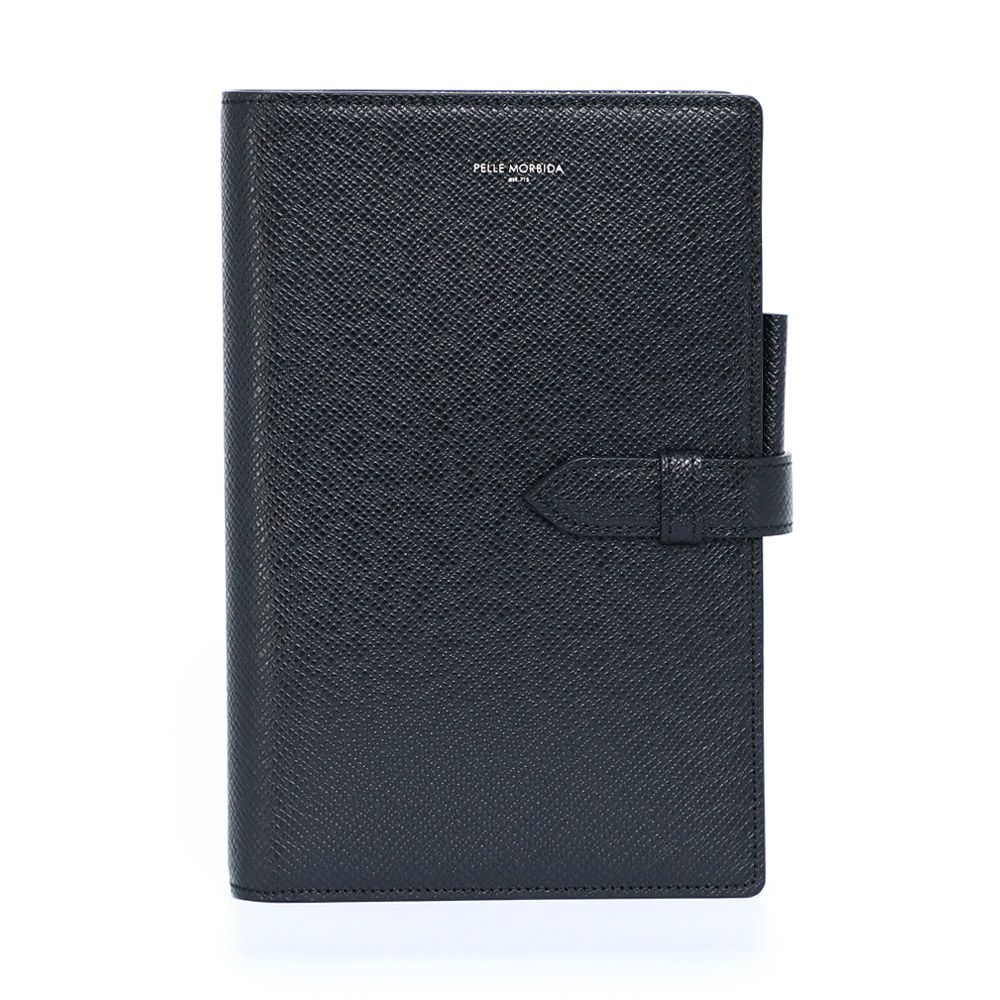 手帳の正面（ブラック）