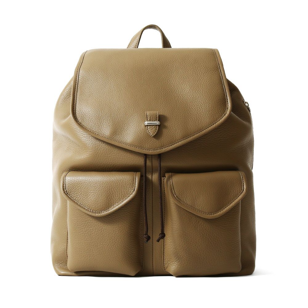 バックパックの正面（ネイビー）