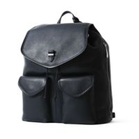 ペッレモルビダ　バックパック　グレー×ブラック MB065-バックパック | PELLE MORBIDA ペッレ モルビダ