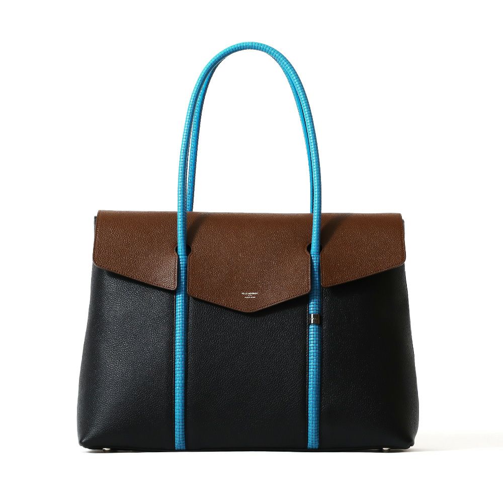 MH001BI-フラップトートバッグ | PELLE MORBIDA ペッレ モルビダ