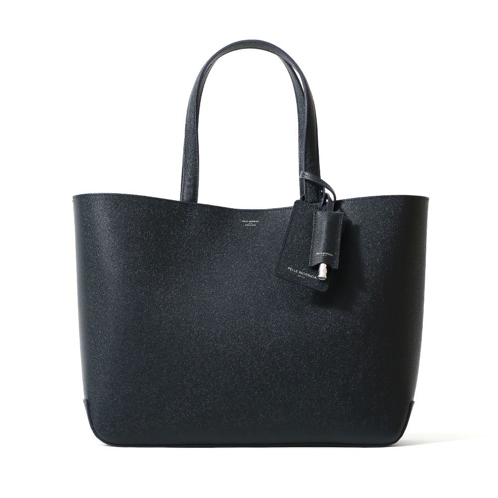 トートバッグの正面（ネイビー）