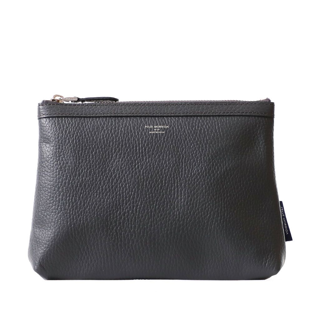 バーニーズニューヨーク ビジネスバック グレー 牛革 定価¥44000 