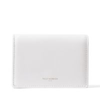 ミニウォレットの正面（ホワイト）