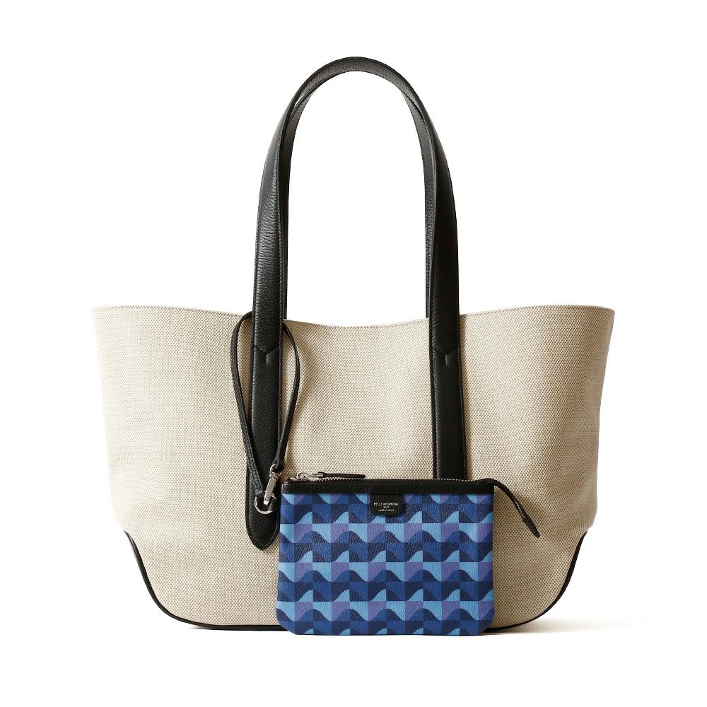 トートバッグの正面（ブラック）