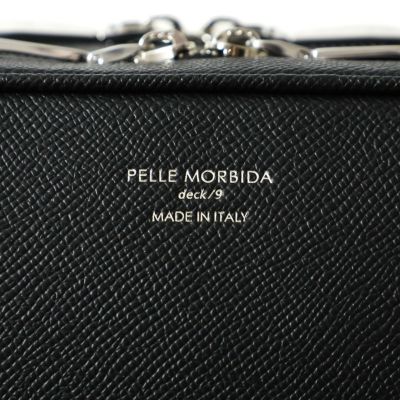PELLE MORBIDA deck9 2室タイプ クリーム スプレー付き PELLE MORBIDA ペッレモルビダ deck9 2室ビジネスバッグ メンズ