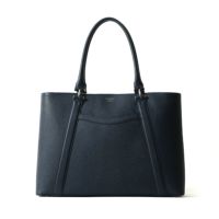 トートバッグの正面（ネイビー）