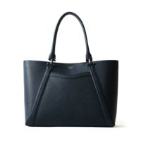 トートバッグの正面（ネイビー）