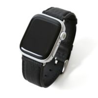 アップルウォッチバンドの正面（ブラック）