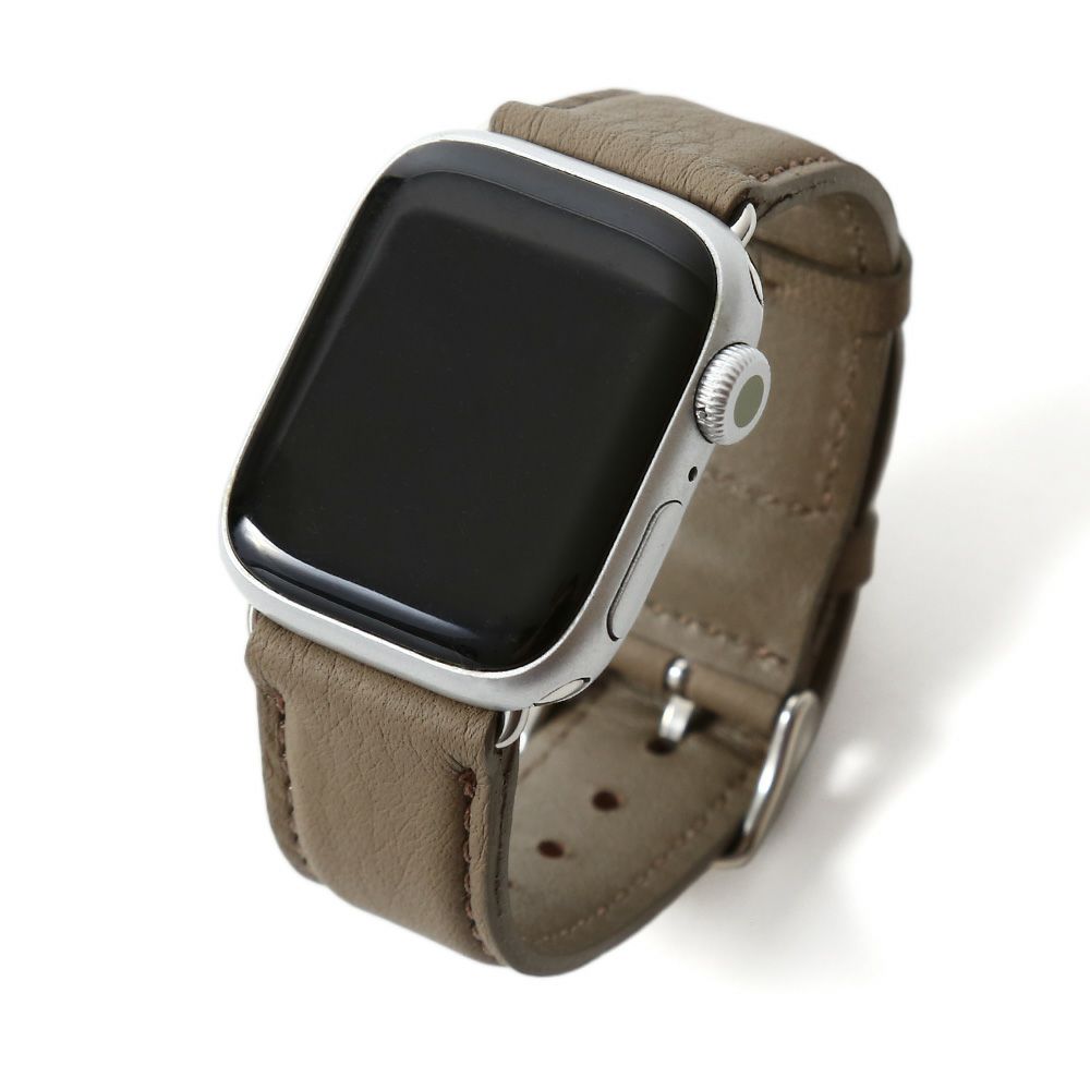 アップルウォッチバンドの正面（グレージュ）