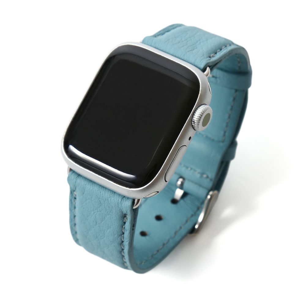 アップルウォッチバンドの正面（サックス）