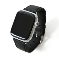 アップルウォッチバンドの正面（ブラック）