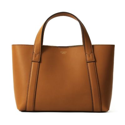 ミニトートバッグの正面（ブラウン）