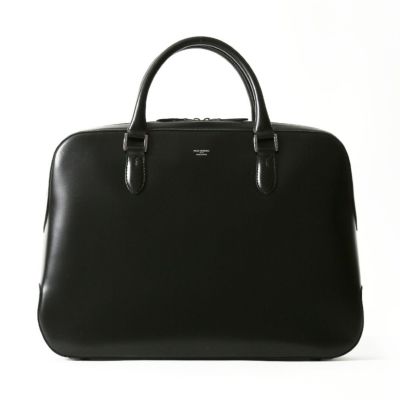 ブリーフバッグの正面（ブラック）