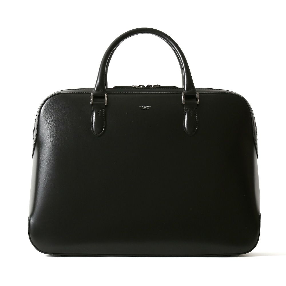 ブリーフバッグの正面（ブラック）