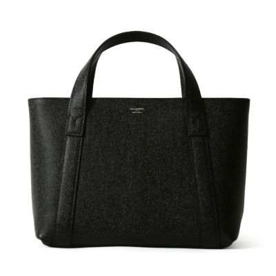 ミニトートバッグの正面（ブラック）