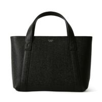 ミニトートバッグの正面（ブラック）