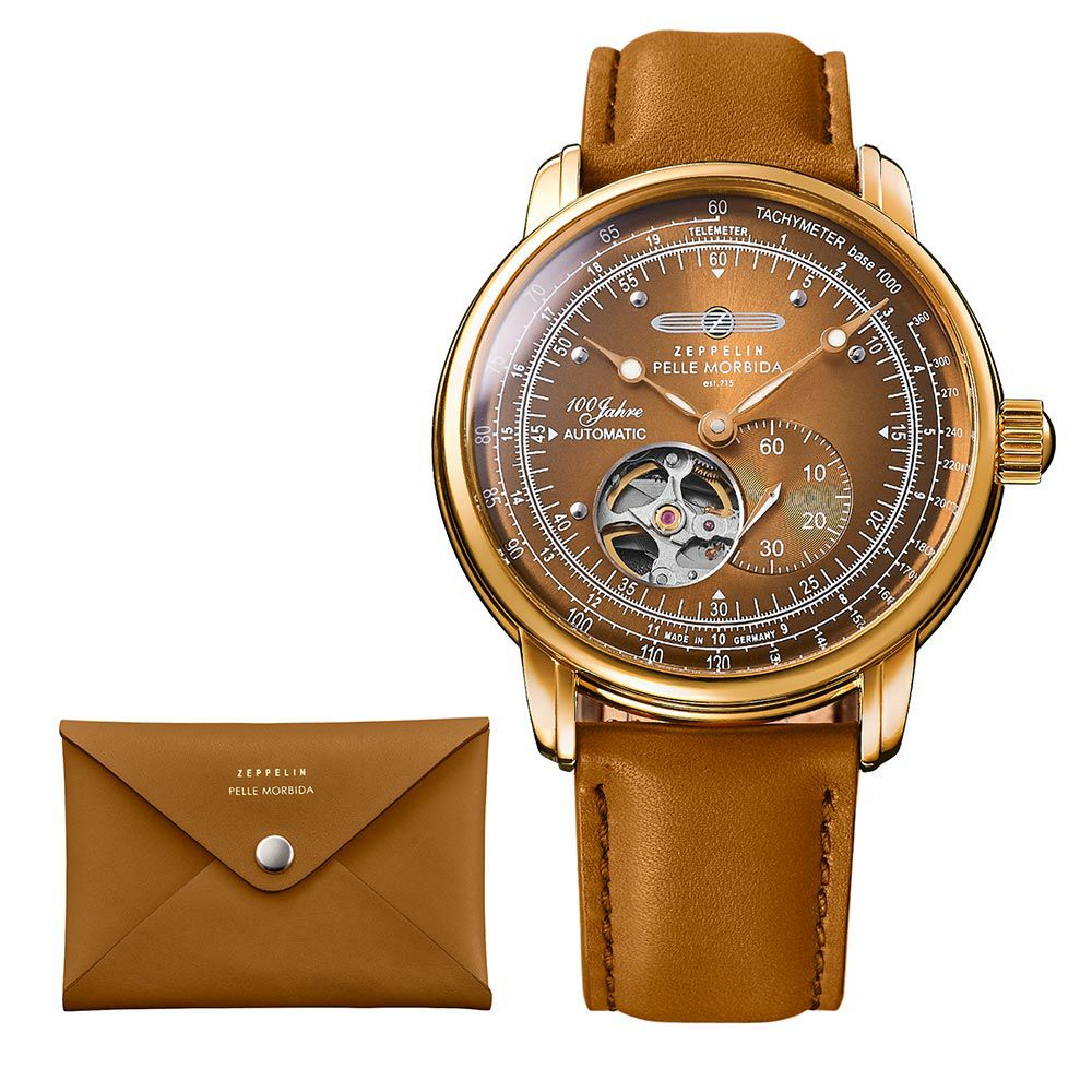 腕時計の正面（タンカラー）