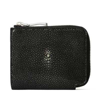 ミニウォレットの正面（ブラック）