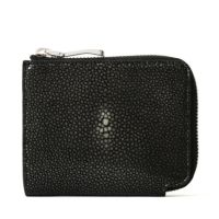 ミニウォレットの正面（ブラック）