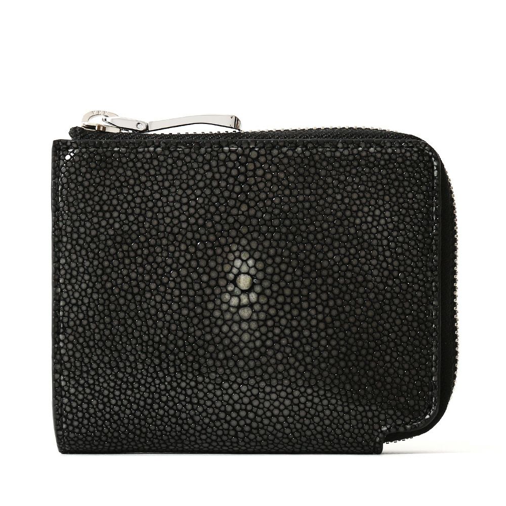 ミニウォレットの正面（ブラック）