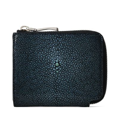 ミニウォレットの正面（ネイビー）